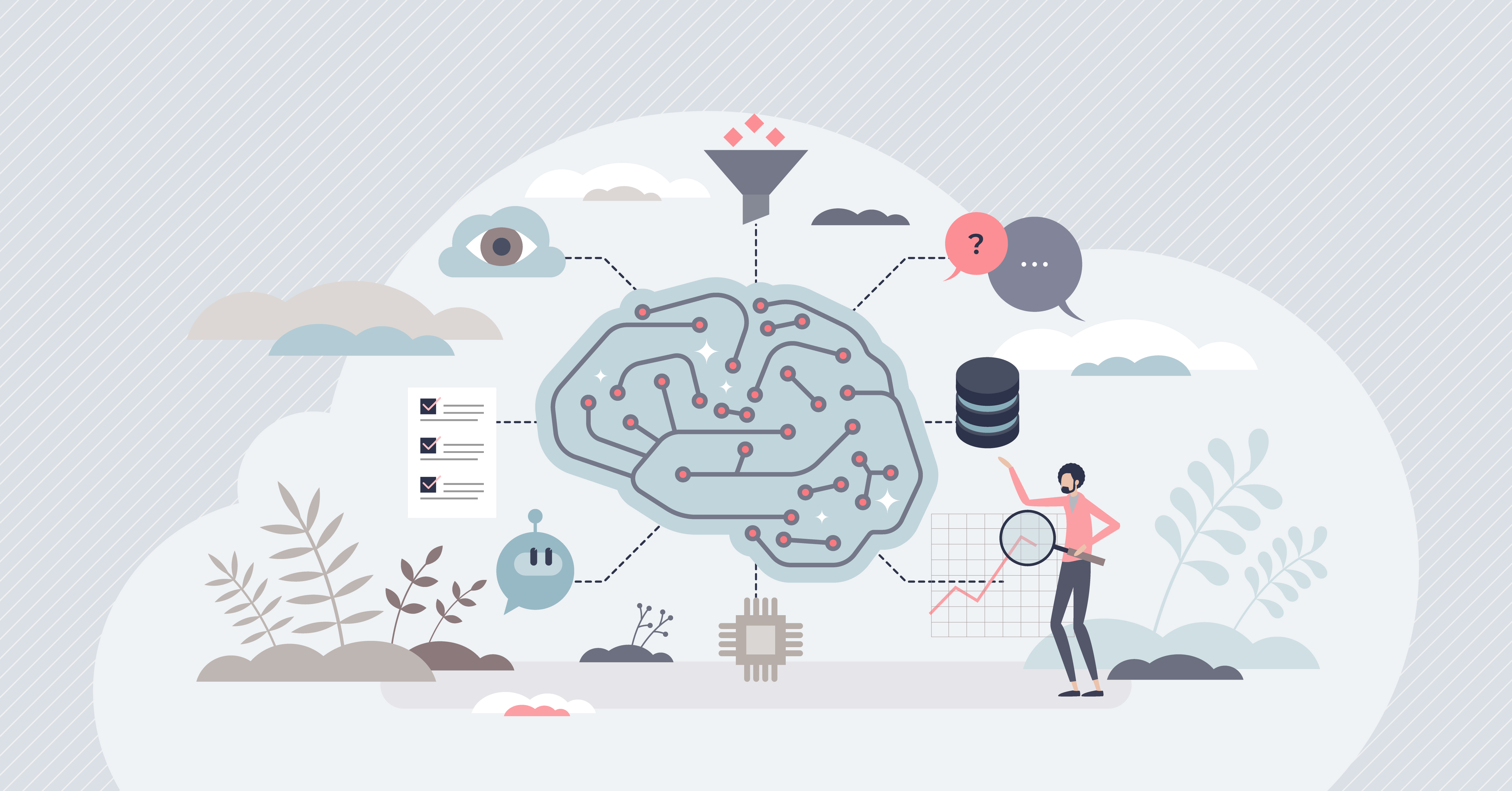 Brain Neural Network Illustration
